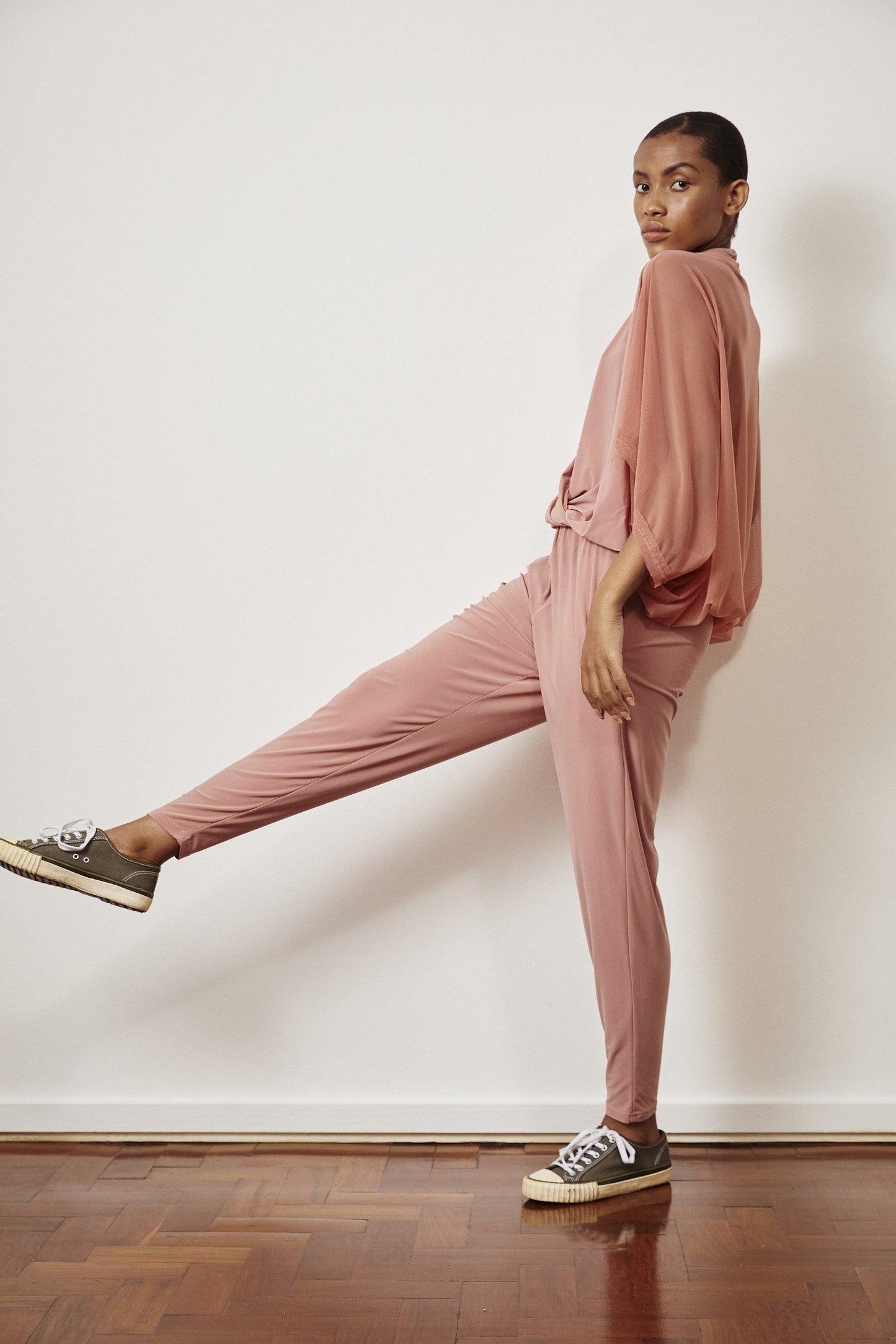 The Jump Suit - Dusty Pink - stok.