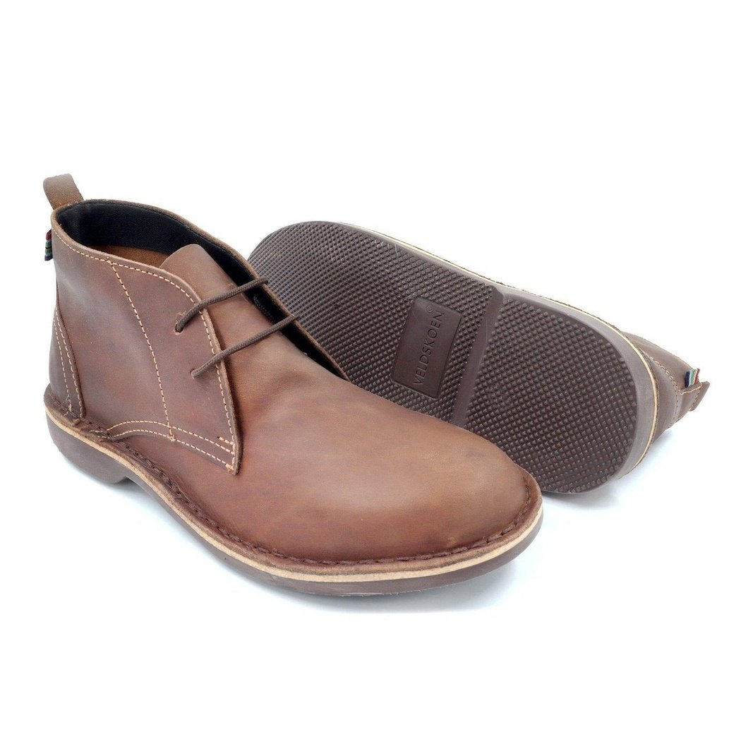 Chukka Boot - Brown Veldskoen shoes stok.