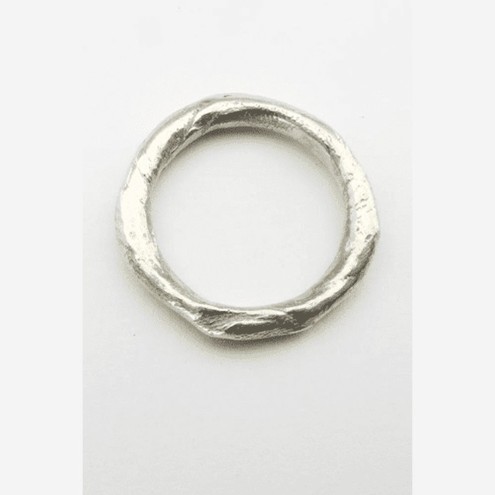 Stackable Fidget Rings - 3mm Silver, Bronze or Brass