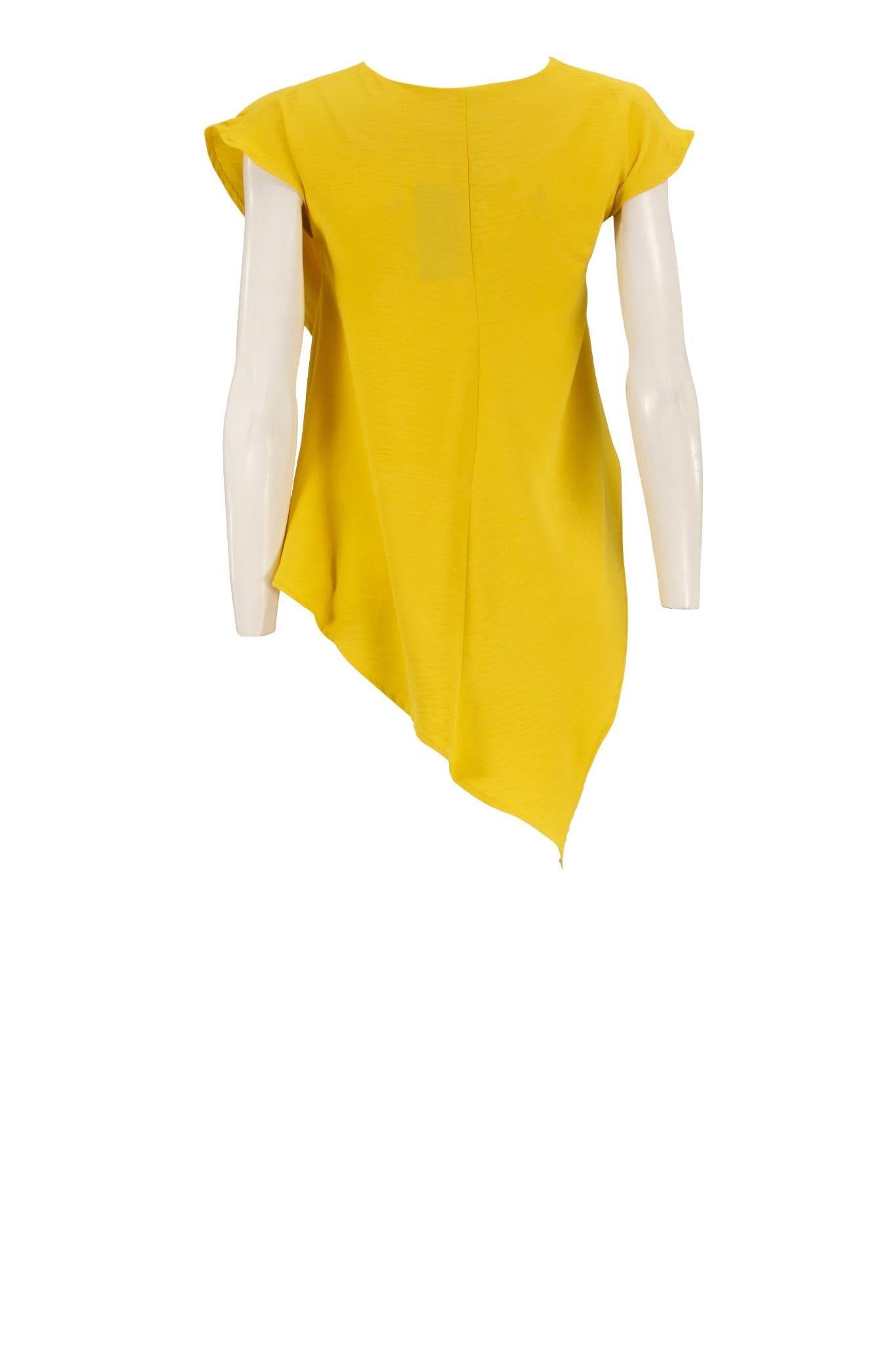 INDIA Canary Yellow Ladies Top - stok.