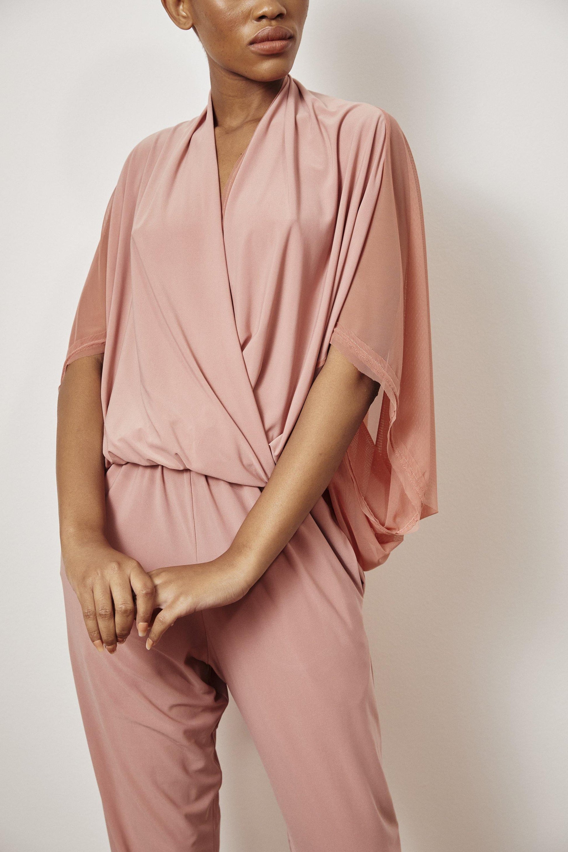 The Jump Suit - Dusty Pink - stok.