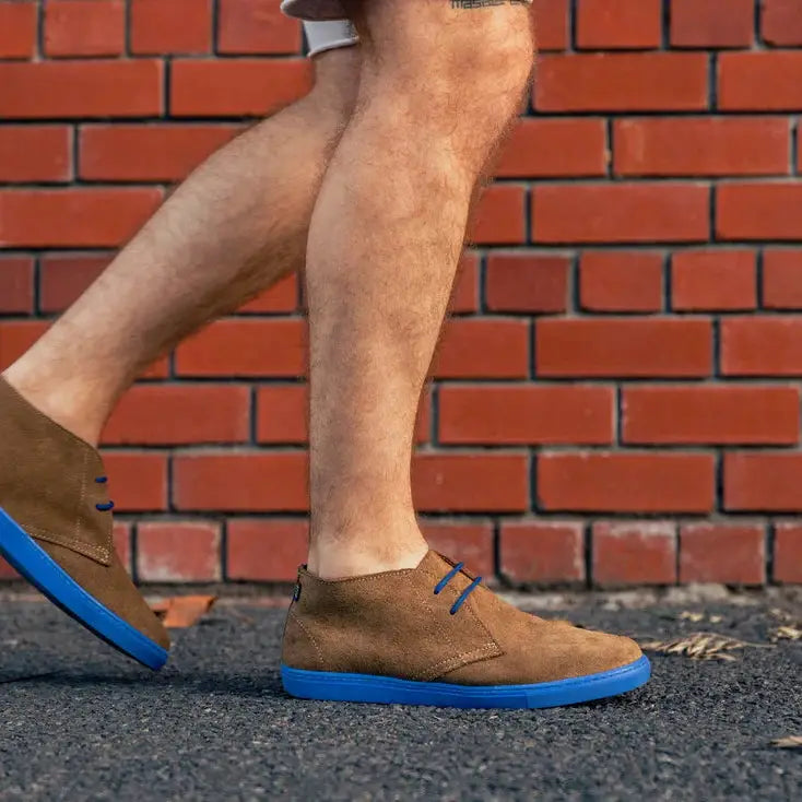 Sneaker Shoes - Blue Veldskoen shoes stok.