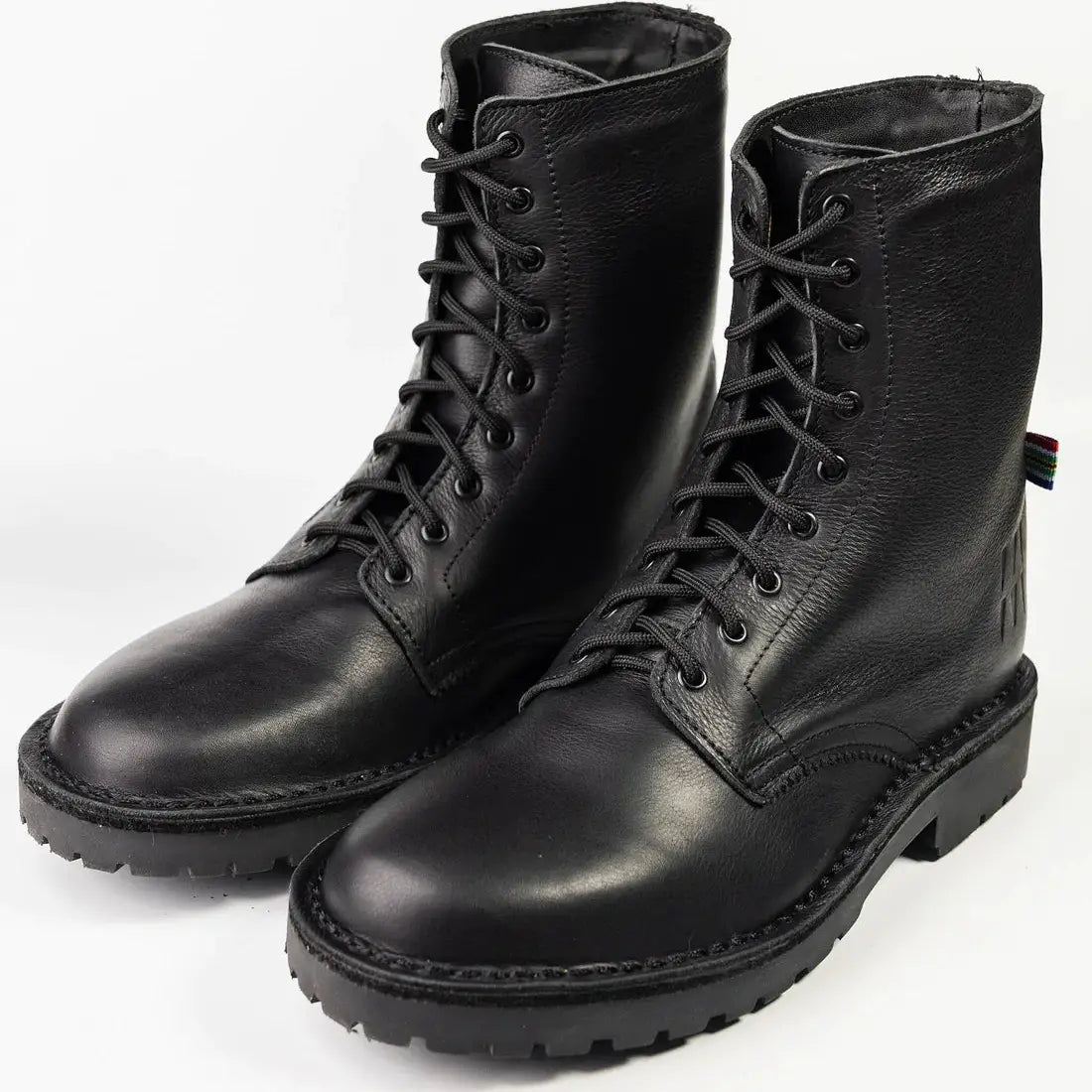 Ranger Boots - Black Leather Veldskoen shoes stok.