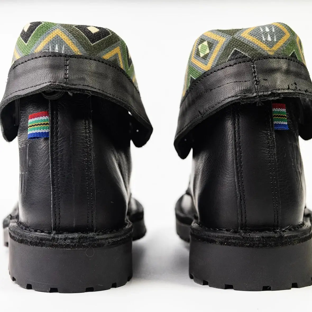 Ranger Boots - Black Leather