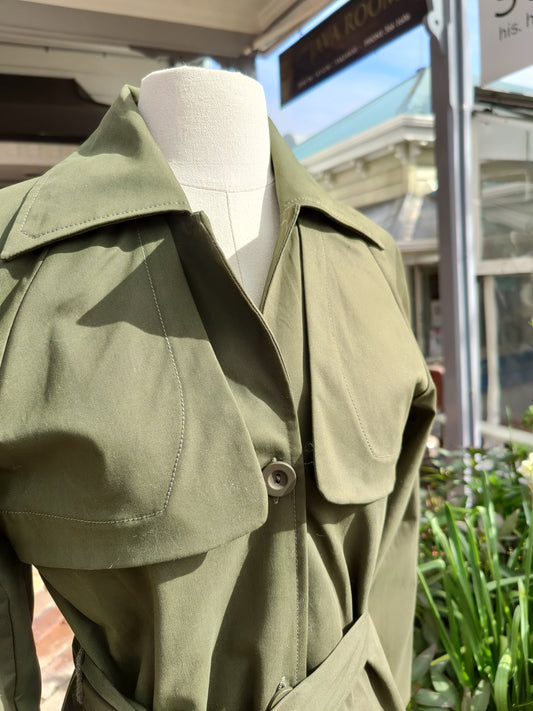 Trench Coat - Olive