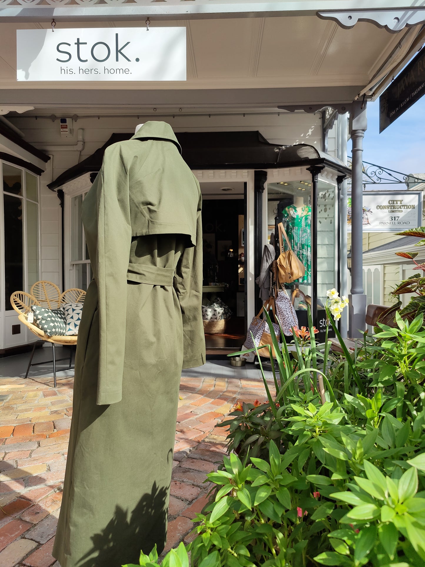 Trench Coat - Olive