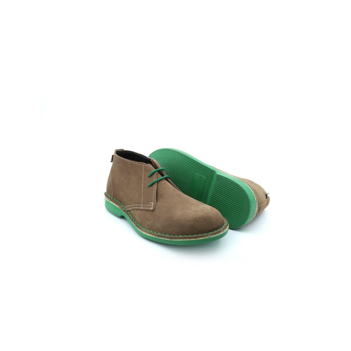 Lace Up Desert Boot - Green Veldskoen Veldskoen shoes stok.