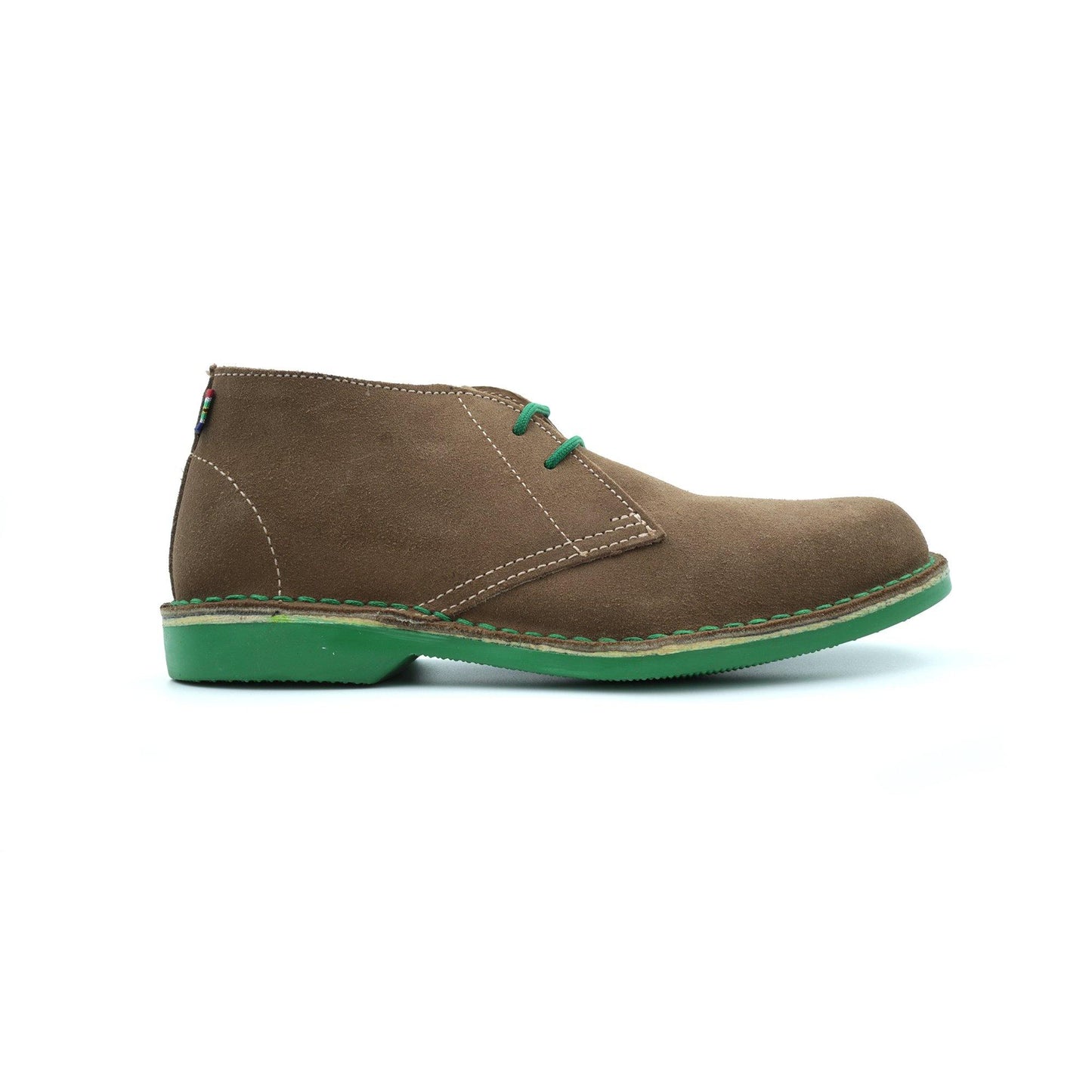 Lace Up Desert Boot - Green Veldskoen Veldskoen shoes stok.