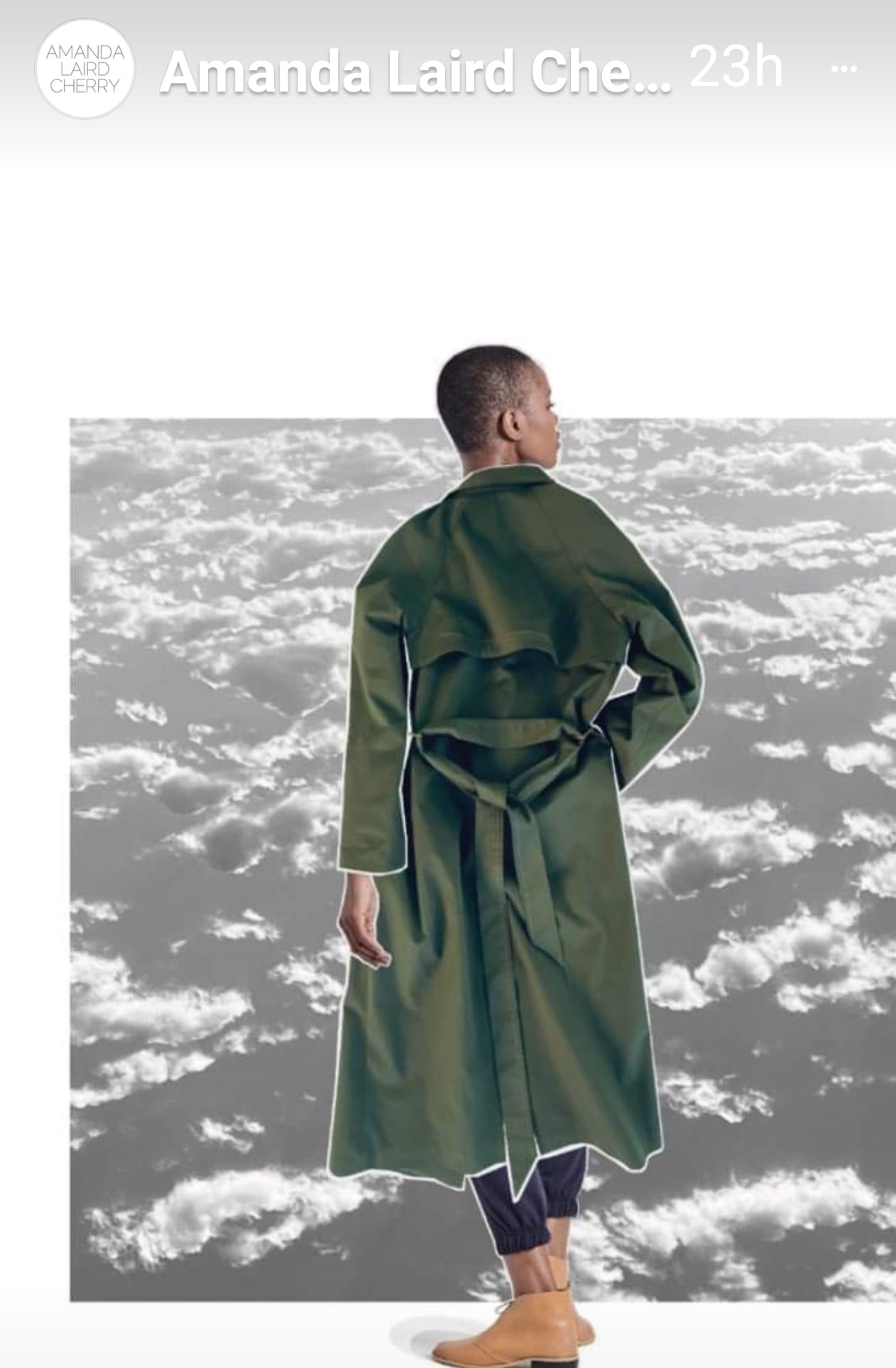 Trench Coat - Olive