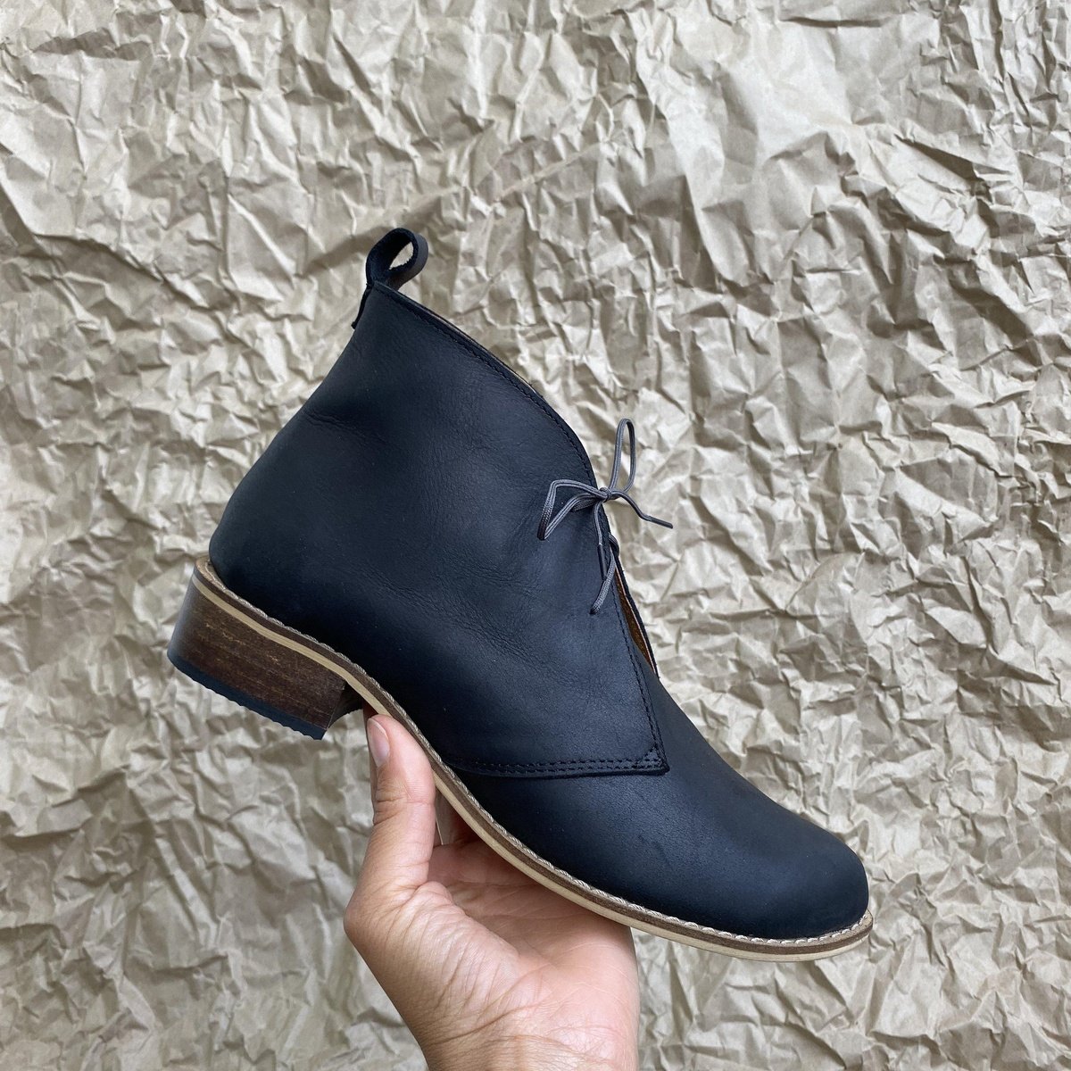 Hers Leather Ankle Boot - stok.