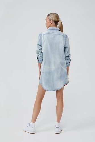 Chambray Collared Shirt - stok.