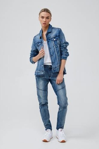 Denim Jacket - Darker Wash - stok.
