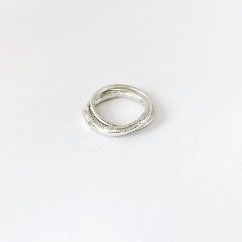 Unity Fidget Ring - Sterling Silver