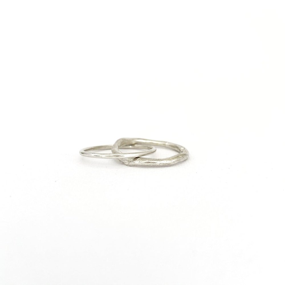 Unity Fidget Ring - Sterling Silver